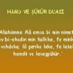 Dua: Hamd ve Şükür Duası 1 İlim Saati